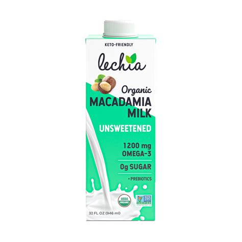 lechia organic macadamia milk